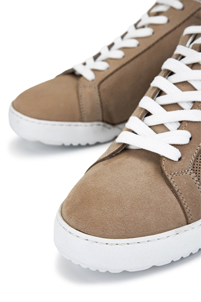 Tamer Tanca Erkek Hakiki Deri Bej Sneakers & Spor Ayakkabı