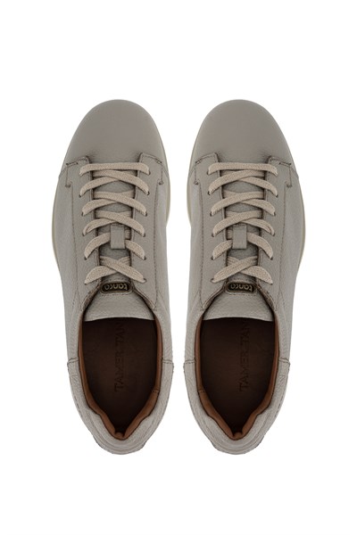 Tamer Tanca Erkek Hakiki Deri Bej Sneakers & Spor Ayakkabı