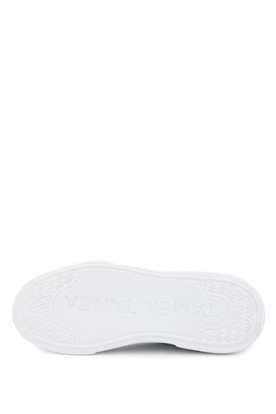 Tamer Tanca Erkek Hakiki Deri Bej Sneakers & Spor Ayakkabı
