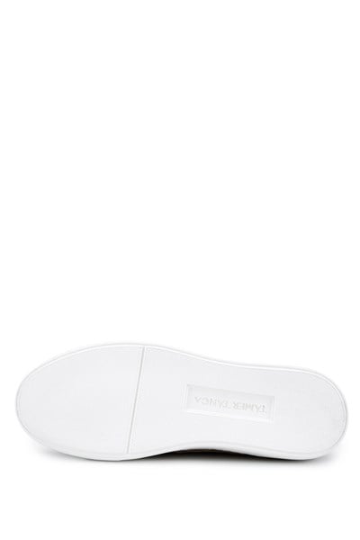 Tamer Tanca Erkek Hakiki Deri Bej Sneakers & Spor Ayakkabı