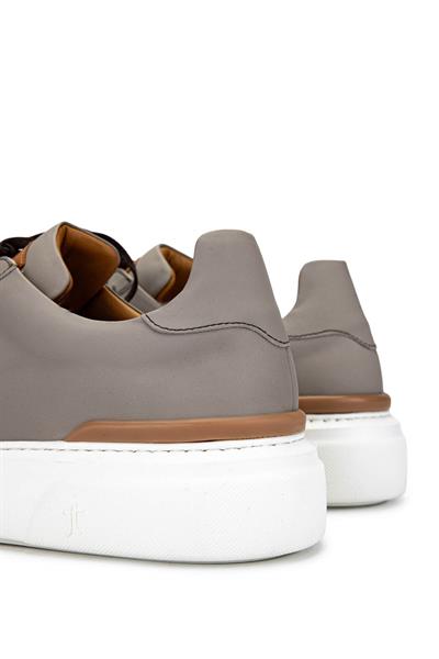 Tamer Tanca Erkek Hakiki Deri Bej Sneakers & Spor Ayakkabı