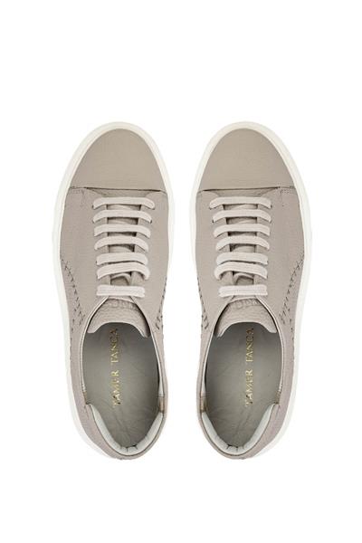 Tamer Tanca Erkek Hakiki Deri Bej Sneakers & Spor Ayakkabı