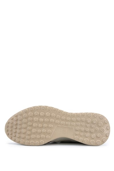 Tamer Tanca Erkek Hakiki Deri Bej Süet Sneakers & Spor Ayakkabı
