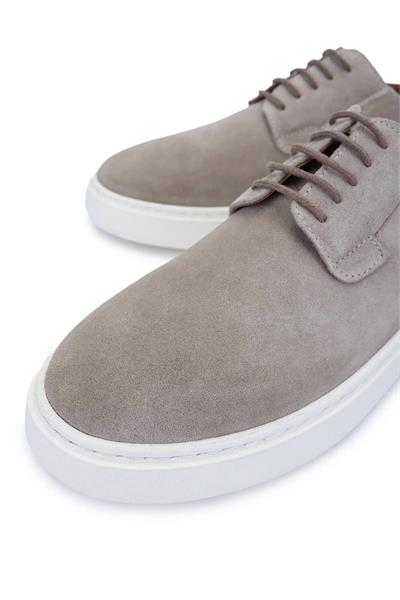 Tamer Tanca Erkek Hakiki Deri Bej Süet Sneakers & Spor Ayakkabı