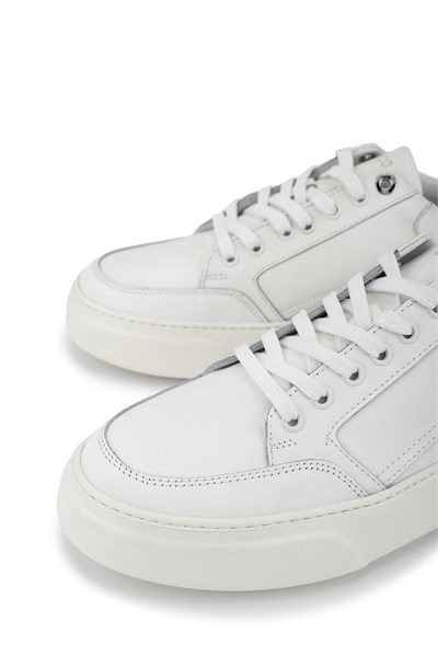 Tamer Tanca Erkek Hakiki Deri Beyaz Sneakers & Spor Ayakkabı