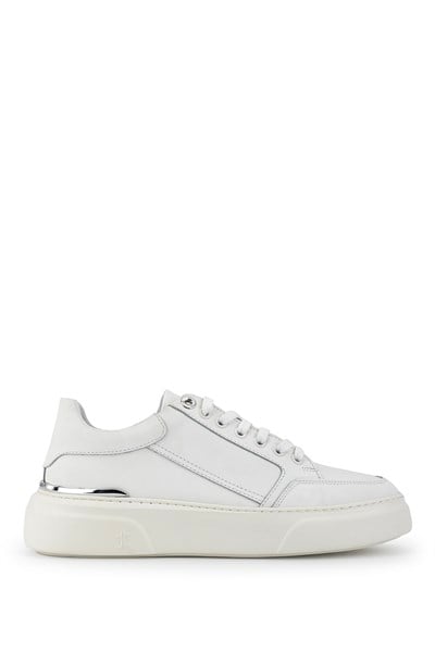 Tamer Tanca Erkek Hakiki Deri Beyaz Sneakers & Spor Ayakkabı