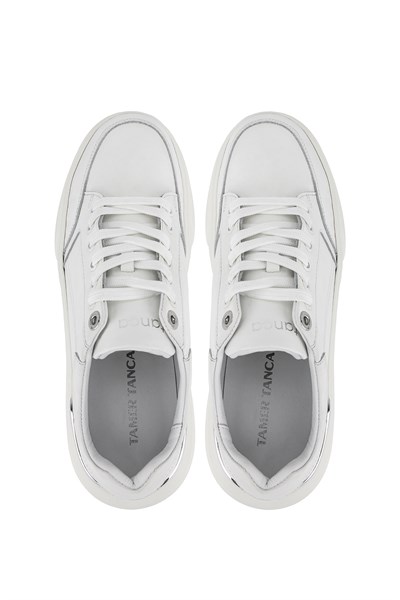 Tamer Tanca Erkek Hakiki Deri Beyaz Sneakers & Spor Ayakkabı