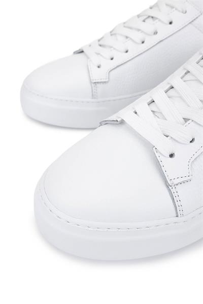 Tamer Tanca Erkek Hakiki Deri Beyaz Sneakers & Spor Ayakkabı