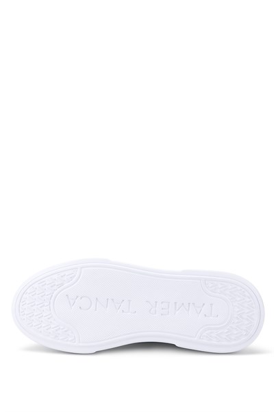 Tamer Tanca Erkek Hakiki Deri Beyaz Sneakers & Spor Ayakkabı