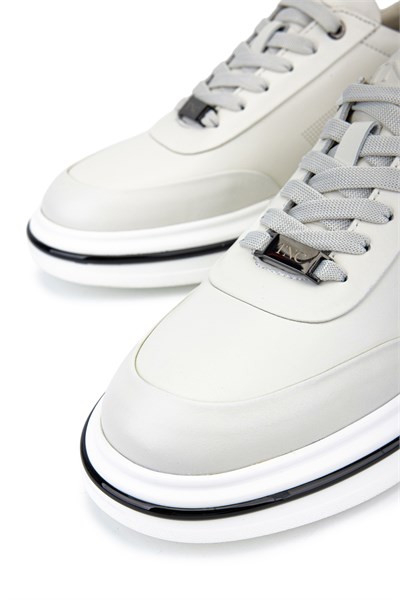 Tamer Tanca Erkek Hakiki Deri Beyaz Sneakers & Spor Ayakkabı