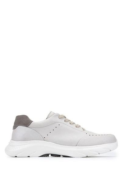 Tamer Tanca Erkek Hakiki Deri Beyaz Sneakers & Spor Ayakkabı