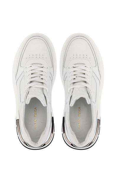 Tamer Tanca Erkek Hakiki Deri Beyaz Sneakers & Spor Ayakkabı