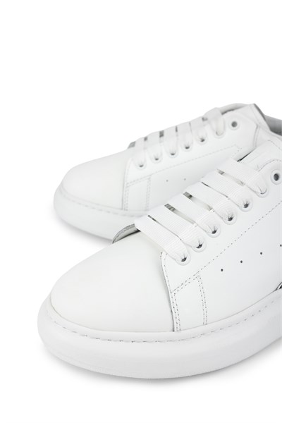 Tamer Tanca Erkek Hakiki Deri Beyaz Sneakers & Spor Ayakkabı