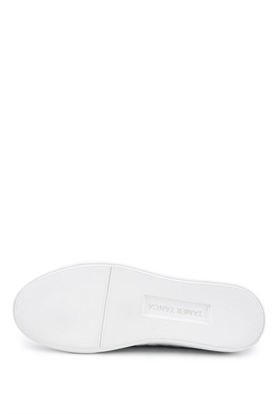 Tamer Tanca Erkek Hakiki Deri Beyaz Sneakers & Spor Ayakkabı