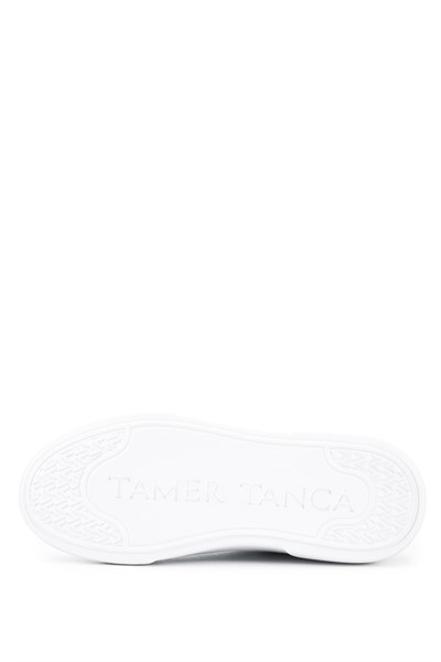 Tamer Tanca Erkek Hakiki Deri Beyaz Sneakers & Spor Ayakkabı