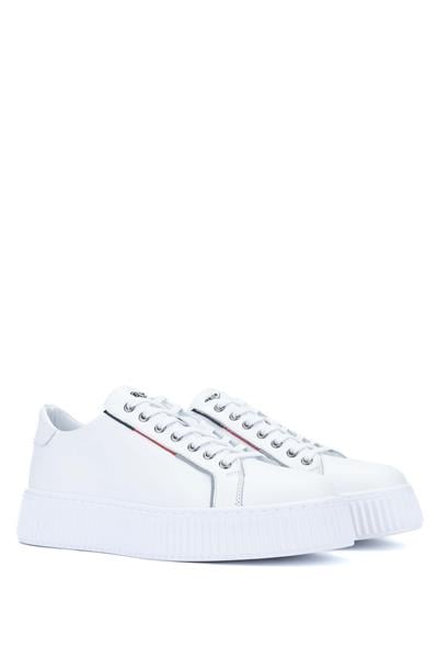 Tamer Tanca Erkek Hakiki Deri Beyaz Sneakers & Spor Ayakkabı