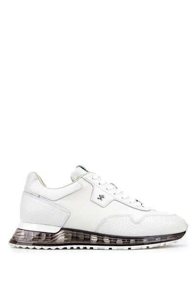 Tamer Tanca Erkek Hakiki Deri Beyaz Sneakers & Spor Ayakkabı