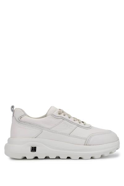Tamer Tanca Erkek Hakiki Deri Beyaz Sneakers & Spor Ayakkabı
