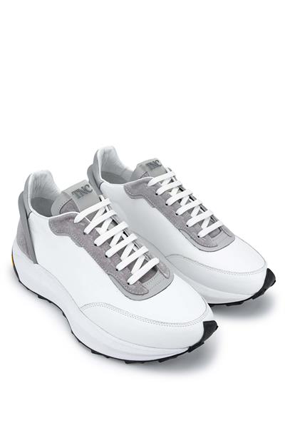 Tamer Tanca Erkek Hakiki Deri Beyaz Sneakers & Spor Ayakkabı
