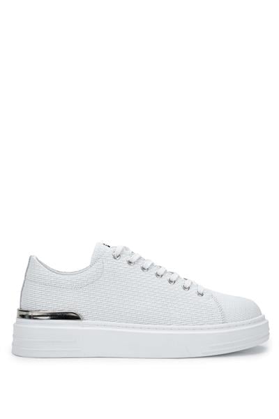 Tamer Tanca Erkek Hakiki Deri Beyaz Sneakers & Spor Ayakkabı