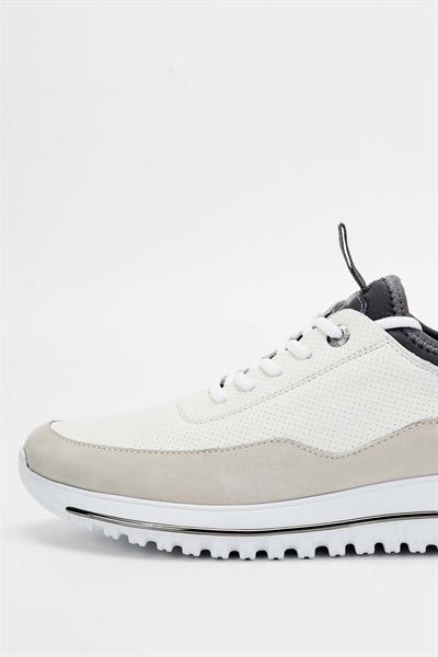 Tamer Tanca Erkek Hakiki Deri Beyaz Sneakers & Spor Ayakkabı