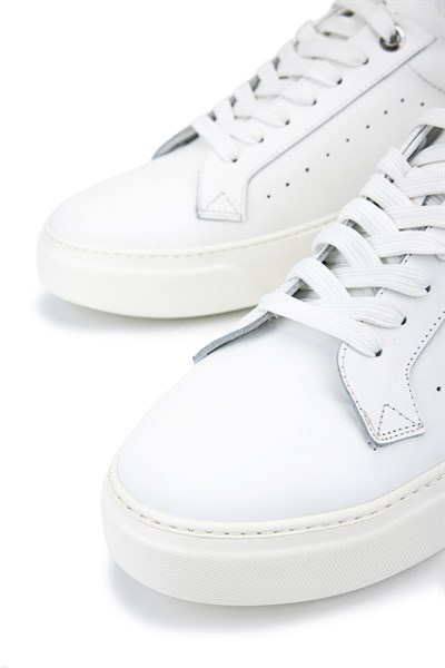 Tamer Tanca Erkek Hakiki Deri Beyaz Sneakers & Spor Ayakkabı