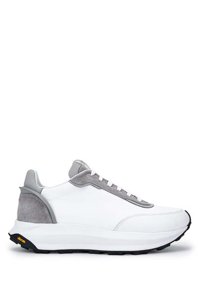 Tamer Tanca Erkek Hakiki Deri Beyaz Sneakers & Spor Ayakkabı