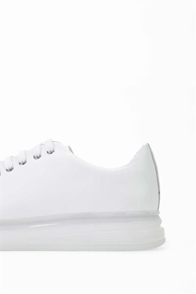 Tamer Tanca Erkek Hakiki Deri Beyaz Sneakers & Spor Ayakkabı