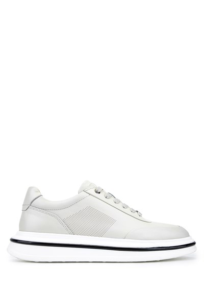 Tamer Tanca Erkek Hakiki Deri Beyaz Sneakers & Spor Ayakkabı