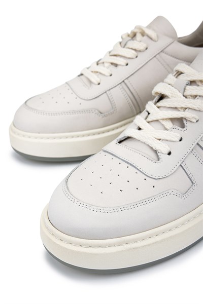 Tamer Tanca Erkek Hakiki Deri Beyaz Sneakers & Spor Ayakkabı
