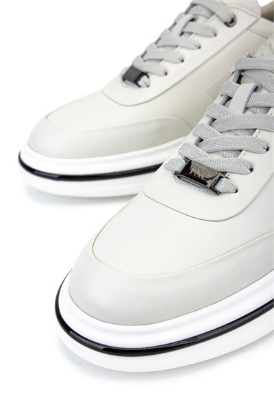Tamer Tanca Erkek Hakiki Deri Beyaz Sneakers & Spor Ayakkabı