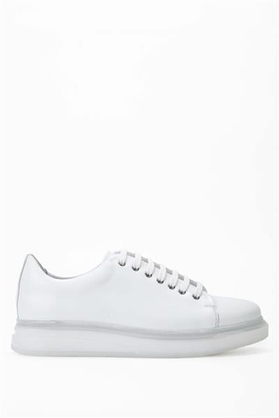 Tamer Tanca Erkek Hakiki Deri Beyaz Sneakers & Spor Ayakkabı