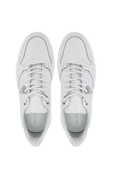 Tamer Tanca Erkek Hakiki Deri Beyaz Sneakers & Spor Ayakkabı