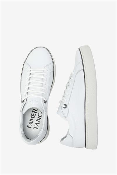 Tamer Tanca Erkek Hakiki Deri Beyaz Sneakers & Spor Ayakkabı