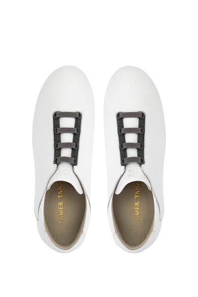 Tamer Tanca Erkek Hakiki Deri Beyaz Sneakers & Spor Ayakkabı