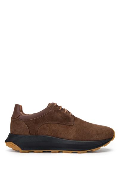 Tamer Tanca Erkek Hakiki Deri Coffee Sneakers & Spor Ayakkabı
