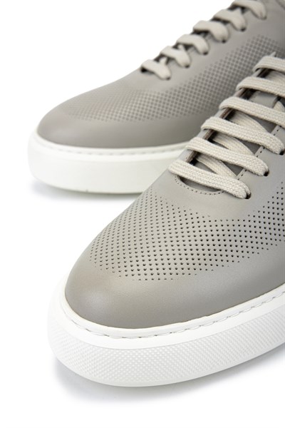 Tamer Tanca Erkek Hakiki Deri Fildişi Sneakers & Spor Ayakkabı