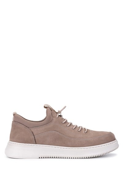 Tamer Tanca Erkek Hakiki Deri Gri Sneakers & Spor Ayakkabı
