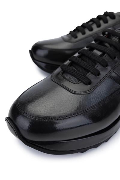 Tamer Tanca Erkek Hakiki Deri Gri Sneakers & Spor Ayakkabı