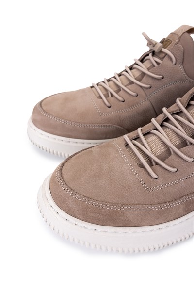 Tamer Tanca Erkek Hakiki Deri Gri Sneakers & Spor Ayakkabı