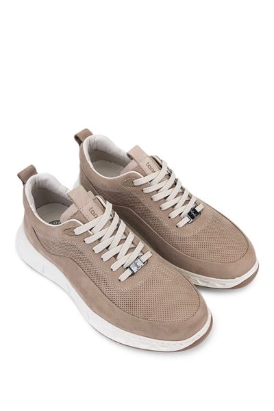 Tamer Tanca Erkek Hakiki Deri Gri Sneakers & Spor Ayakkabı