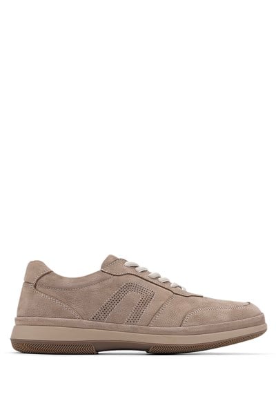 Tamer Tanca Erkek Hakiki Deri Gri Sneakers & Spor Ayakkabı