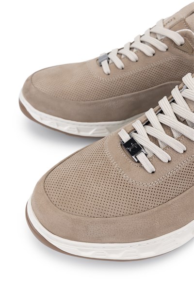 Tamer Tanca Erkek Hakiki Deri Gri Sneakers & Spor Ayakkabı