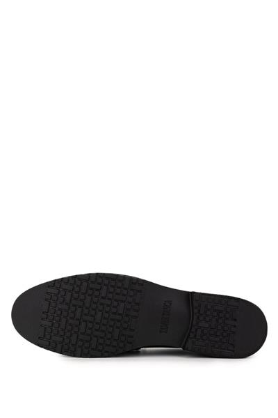 Tamer Tanca Erkek Hakiki Deri Kahverengi Loafer Ayakkabı