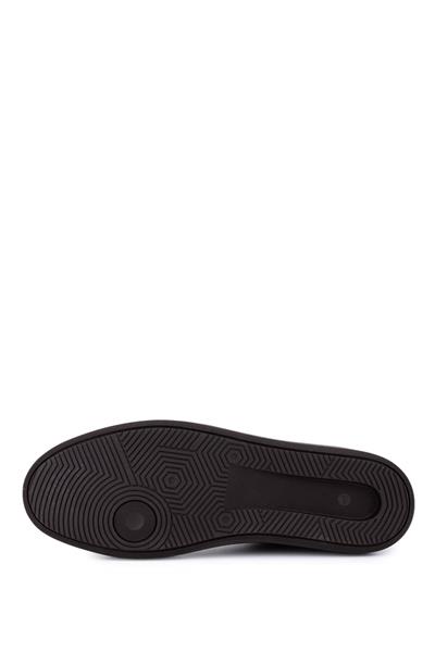 Tamer Tanca Erkek Hakiki Deri Kahverengi Sneakers & Spor Ayakkabı