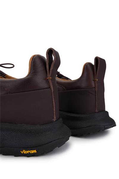 Tamer Tanca Erkek Hakiki Deri Kahverengi Sneakers & Spor Ayakkabı