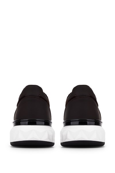 Tamer Tanca Erkek Hakiki Deri Kahverengi Sneakers & Spor Ayakkabı