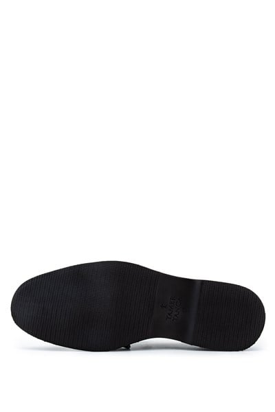Tamer Tanca Erkek Hakiki Deri Kahverengi Loafer Ayakkabı