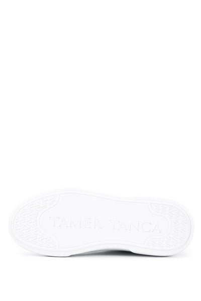 Tamer Tanca Erkek Hakiki Deri Kahverengi Sneakers & Spor Ayakkabı