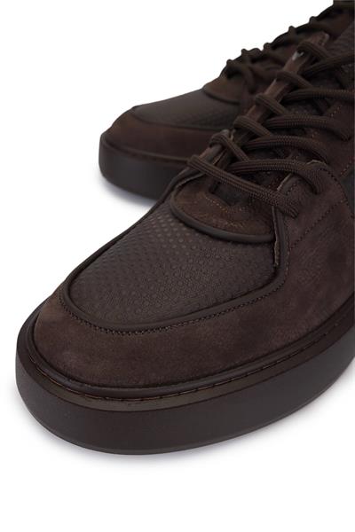 Tamer Tanca Erkek Hakiki Deri Kahverengi Sneakers & Spor Ayakkabı
